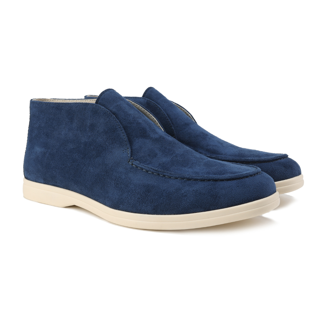 Andreas™ | Wadenhohe Wildleder-Slipper