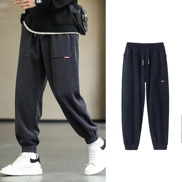 Dirk™ | StreetWear Cord-Harems-Jogginghose