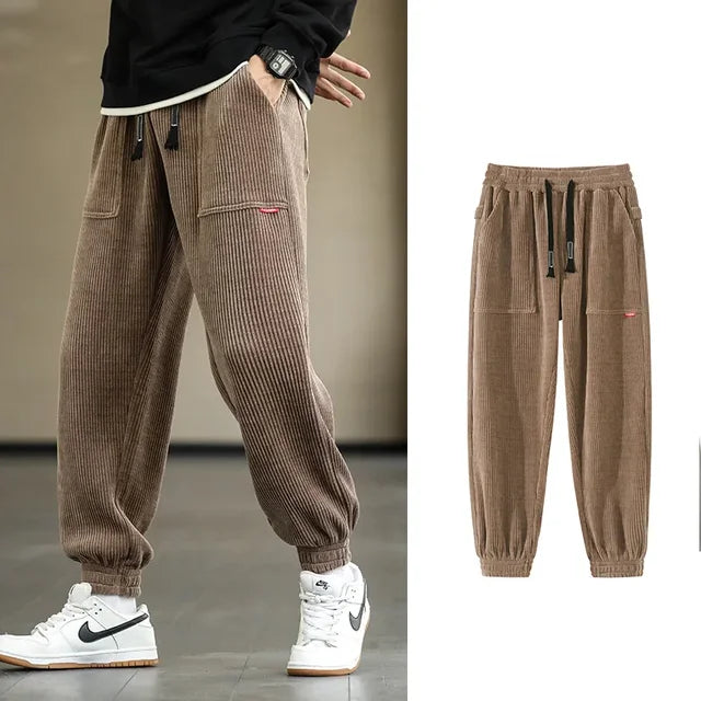 Dirk™ | StreetWear Cord-Harems-Jogginghose